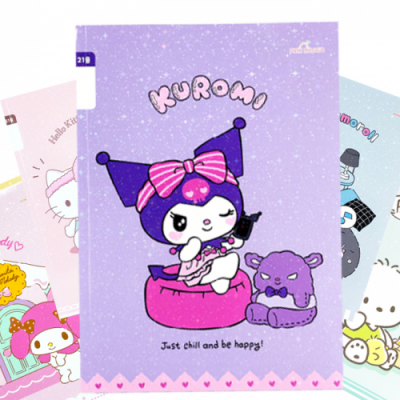 [산리오캐릭터즈]산리오 초등노트 21줄 무제노트 5P (캐릭터선택)