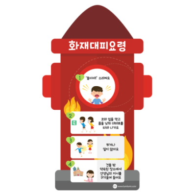 화재대피요령 소화전