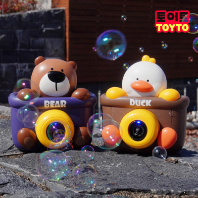 [토이토] 동물 카메라 비눗방울 자동 버블건 세트 (9종 택1)