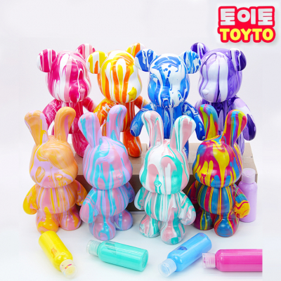 [토이토] 푸어링 아트 피규어 저금통 만들기 세트(8종 택1)