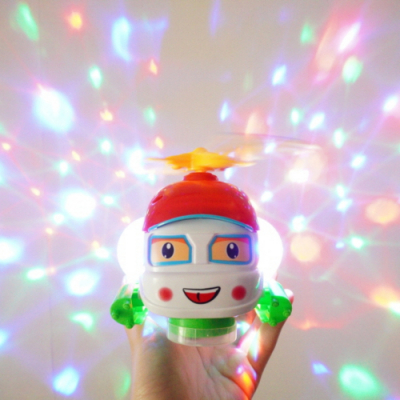 [토이토] LED 미러볼 헬리콥터 작동완구 (2종 택1)