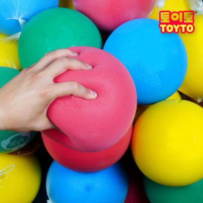 [토이토] 무소음 스펀지공 탱탱볼 (4종 택1)