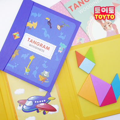 [토이토] 자석 칠교놀이 퍼즐 세트(3종 택1)