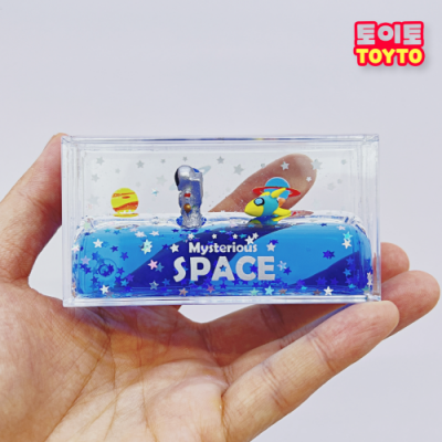 [토이토] 우주인 젤리멍 오일 워터볼 스노우볼