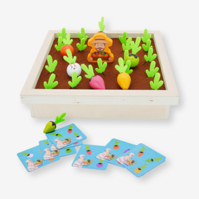 [토이토] 미니 농장 무 뽑기 원목 기억력 보드게임