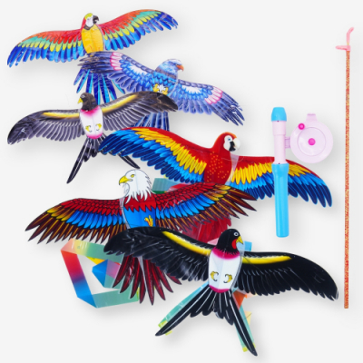 [토이토] 낚시대 연 날리기 얼레 세트 대형 (6종 택1)