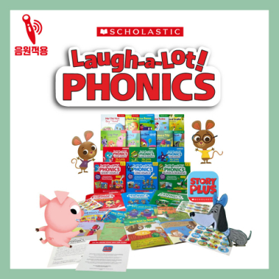 [스콜라스틱] 래프어랏 파닉스(Laugh-a-Lot Phonics) - 음원, 워크북 제공(영어기초, 영어 모음자음, GRL기반) 36권세트