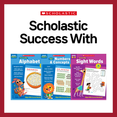 [스콜라스틱] 워크북 Scholastic Success with 3종 세트(영어기초, 알파벳, 알파벳노트, 영어숫자, 사이트워드)