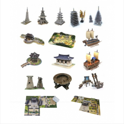 [3D똑딱퍼즐] 우리나라 문화유산 시리즈(16종, 옵션선택)