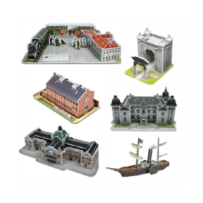 [3D똑딱퍼즐] 근현대사 문화유산(6종)