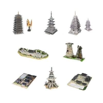 [3D똑딱퍼즐] 삼국시대 문화유산 (8종)