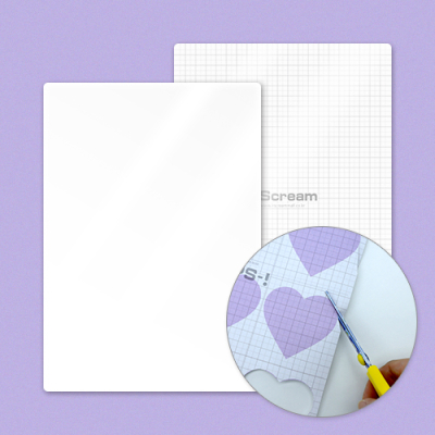 [아이스크림] 화이트보드 라벨지 A4 (10매)