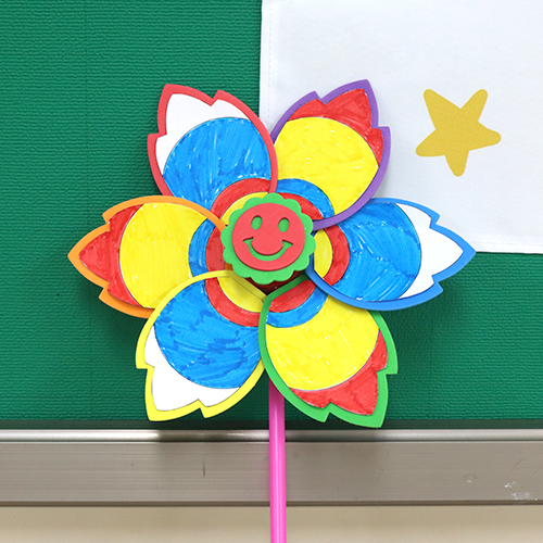 [아이스크림] 알록달록 색혼합 착시 바람개비(과학의 날 추천, 1학년)