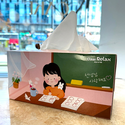[아이스크림] 교사용 각티슈 클래스릴렉스(6개입,230매,2겹 기준 ★온라인 최저가★ )