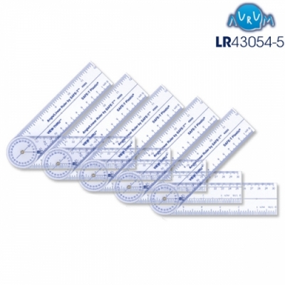 [러닝리소스] 각도기 겸용 자(LER43054) 5개세트