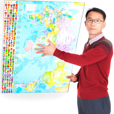 [와이드맵] 세계지도 창의 상상 퍼즐 169pcs