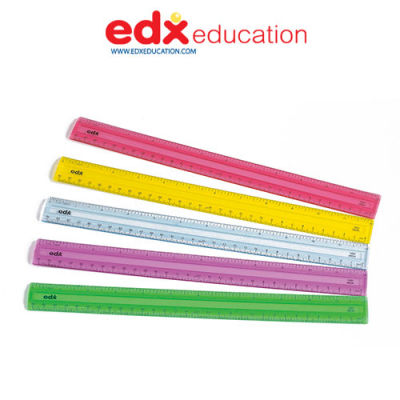 [EDX] 30cm 투명 자 10개