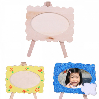 [펠트친구] 이젤 나무 액자