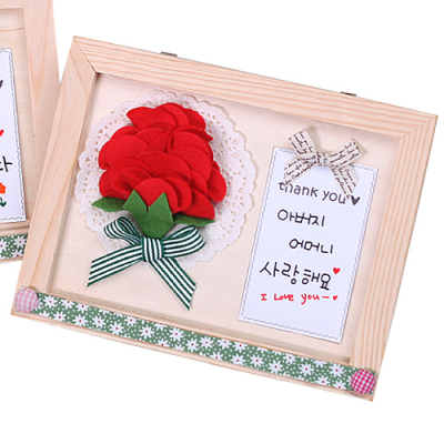 [펠트친구] 온리유 카네이션 액자만들기(2인용)