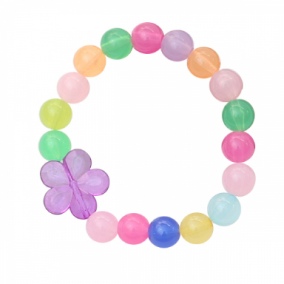 [펠트친구] 레인보우 구슬 팔찌만들기