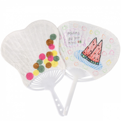 [펠트친구] 한지 부채 만들기(2종 택 1)