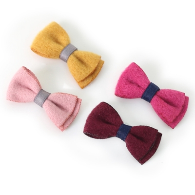 [펠트친구] 기모 리본장식(6개)