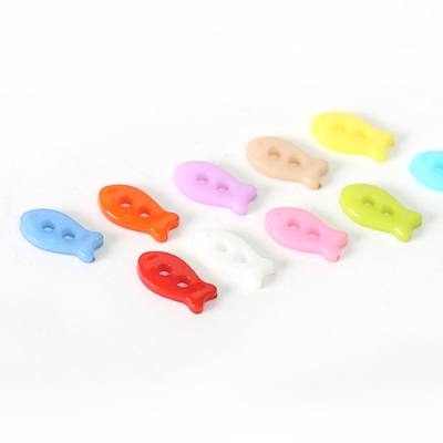 [펠트친구] 물고기 칼라단추(30개)