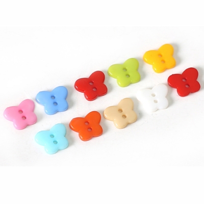 [펠트친구] 나비 칼라단추(30개)