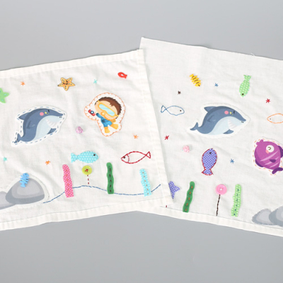 [펠트친구] 바다탐험 기초 바느질세트(실과준비물)