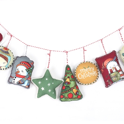 [펠트친구] 크리스마스 데코레이션 리스만들기