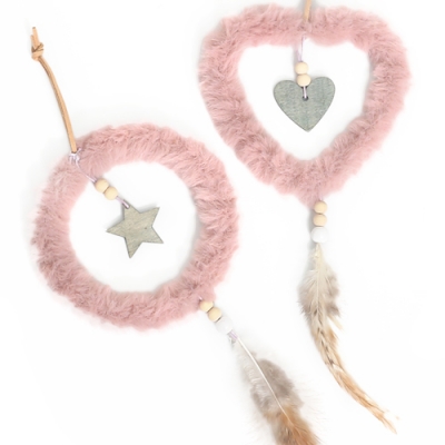 [펠트친구] 코지 핑크 리스만들기