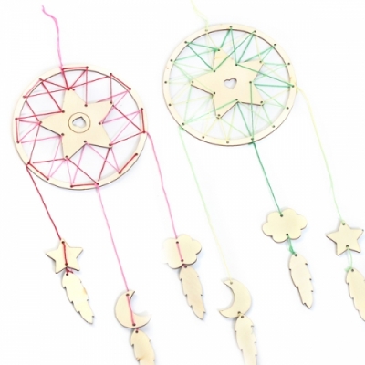 [펠트친구] 은하계 드림캐쳐 만들기