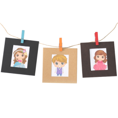 [펠트친구] 가랜드형 종이액자세트(10장 1세트)