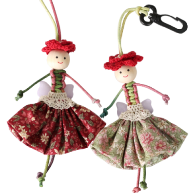 [펠트친구] 요정 매듭 가방고리 만들기