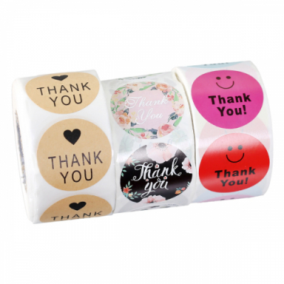 [펠트친구] 38mm 롤스티커(3종 택 1/1롤 500매)