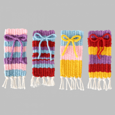 [펠트친구] 직조 위빙 책갈피 만들기