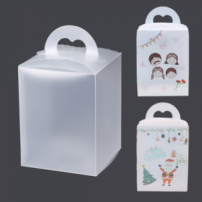 [펠트친구] 투명 선물 상자 (사탕통)