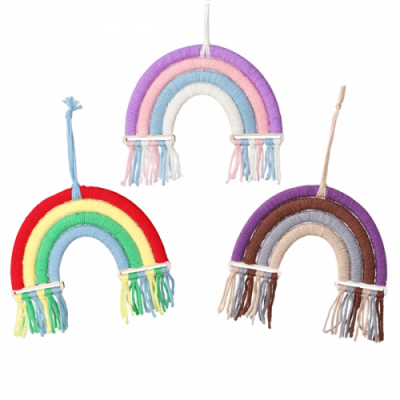 [펠트친구] 그레이트 무지개 장식걸이 만들기