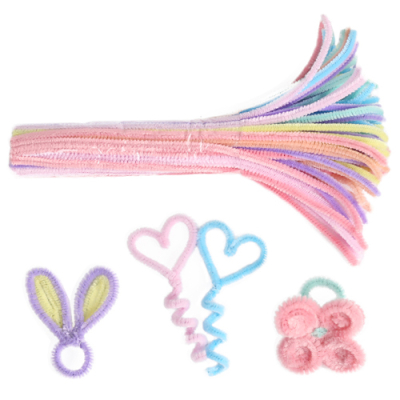 [펠트친구] 5mm 파스텔 칼라 모루(혼합(7색) 1세트)