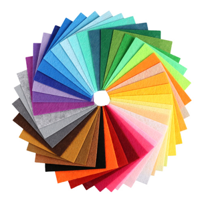 [펠트친구] 10cm 40색 미니 펠트지 세트