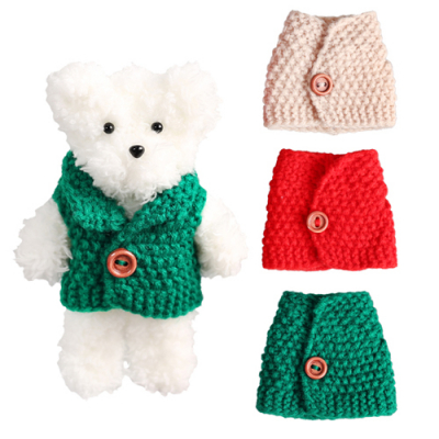 [펠트친구] 뜨개 인형옷 조끼(3종 택1)