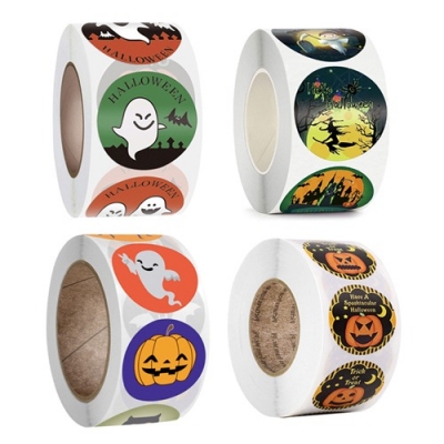 [오케이아트] 할로윈 롤스티커(4종 택1)