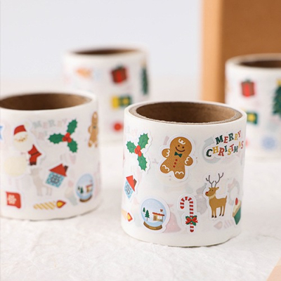 [오케이아트] 크리스마스 데코 롤스티커