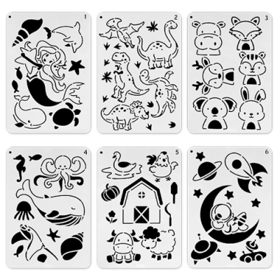 [오케이아트] 스텐실본 세트(6종 택1)