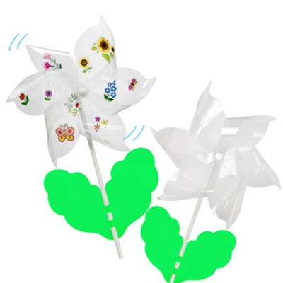 [오케이아트] 꾸미기 바람개비(투명)