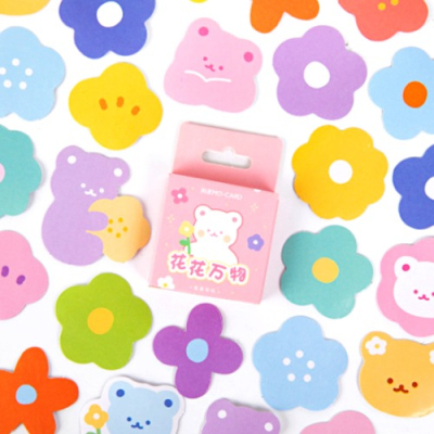 [오케이아트] 곰돌이 데코 스티커(60매)