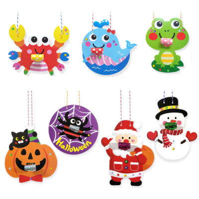 [오케이아트] 종이피리 목걸이 만들기(여름)