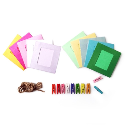 [만꾸] 종이액자 10장 小  (2종 택1)