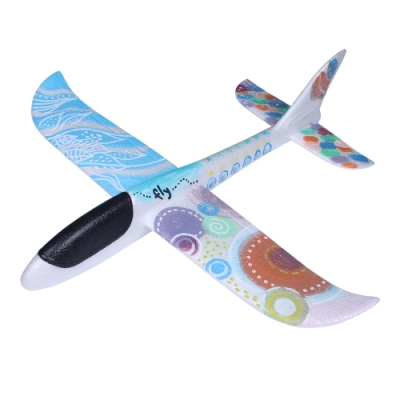 [만꾸] 스티로폼 비행기 화이트