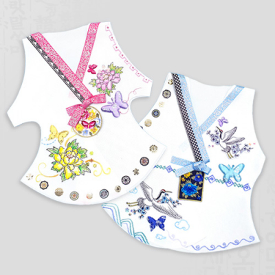 [만꾸] 전통 한복 만들기 세트(남,여 택1)